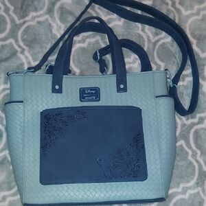 Loungefly Navy and Light Blue Tote Bag